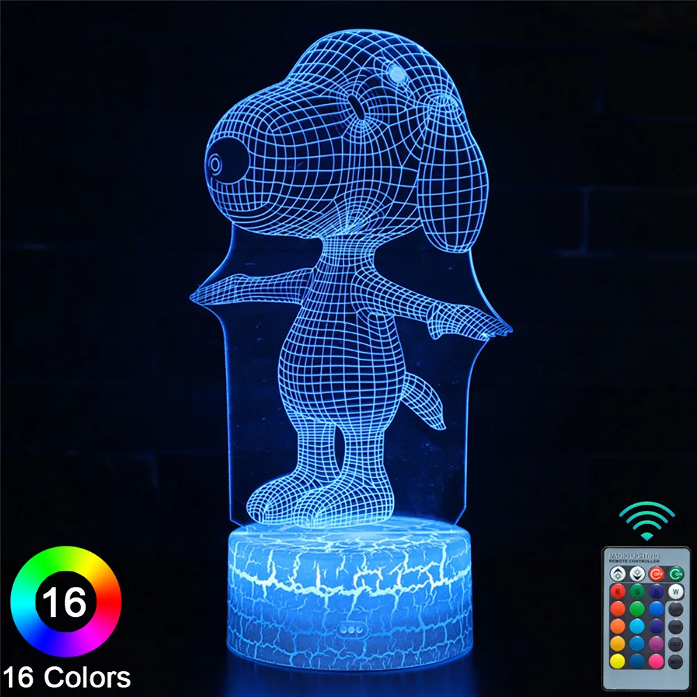 Dogs LED 3D Night Lights Touch Remote Control Novelty Table Desk Lamp Room Decor Christmas Birthday Gift -No.506
Dogs LED 3D Night Lights Touch Remote Control Novelty Table Desk Lamp Room Decor Christmas Birthday Gift -No.506