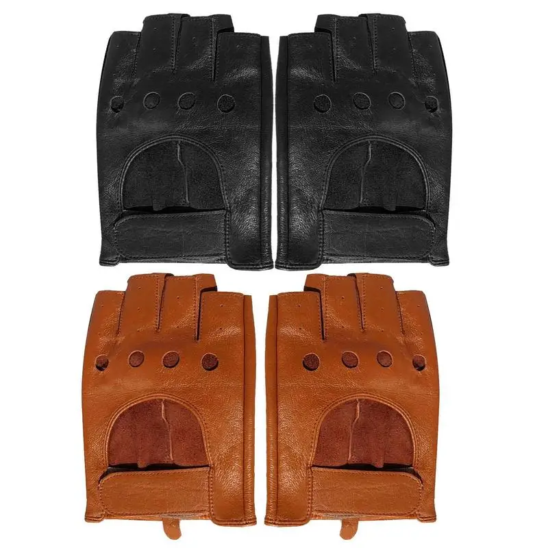 Riding Half Finger Men Gloves Durable Anti Slip High Quality Leather Gloves Multi Purpose Suitable For Climbing Driving Cycling
Riding Half Finger Men Gloves Durable Anti Slip High Quality Leather Gloves Multi Purpose Suitable For Climbing Driving Cycling