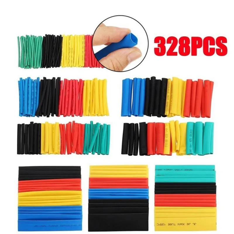360Pcs Heat Shrink Tubing Insulation Shrinkable Tube 2:1 Wrap Wire Cable Insulated Sleeve Kit Polyolefin Heat Shrink Tubes
360Pcs Heat Shrink Tubing Insulation Shrinkable Tube 2:1 Wrap Wire Cable Insulated Sleeve Kit Polyolefin Heat Shrink Tubes