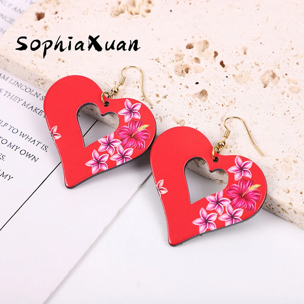 Sophiaxuan Bohemian Women Earring Hollow Out Heart Fashion Hawaiian Cute Jewelry 2022 New Modern Acrylic Piercing Earrings
Sophiaxuan Bohemian Women Earring Hollow Out Heart Fashion Hawaiian Cute Jewelry 2022 New Modern Acrylic Piercing Earrings