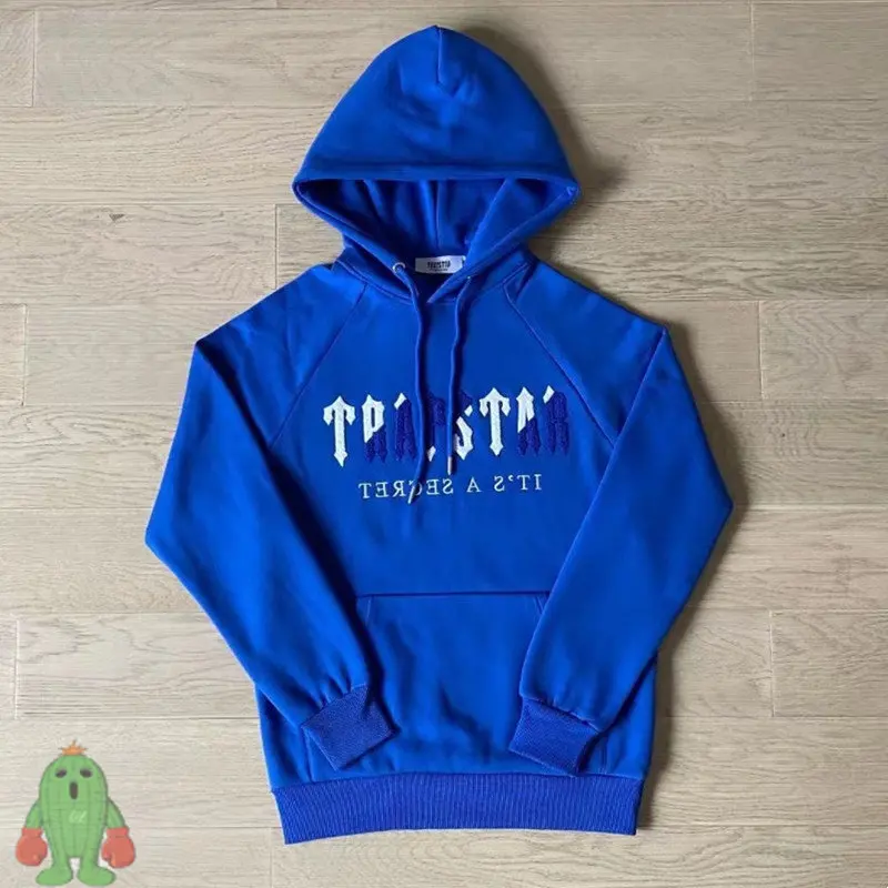 Trapstar Tracksuit White Blue Towel Embroidered Fleece Hoodie Sweatshirts Pants Set
Trapstar Tracksuit White Blue Towel Embroidered Fleece Hoodie Sweatshirts Pants Set
