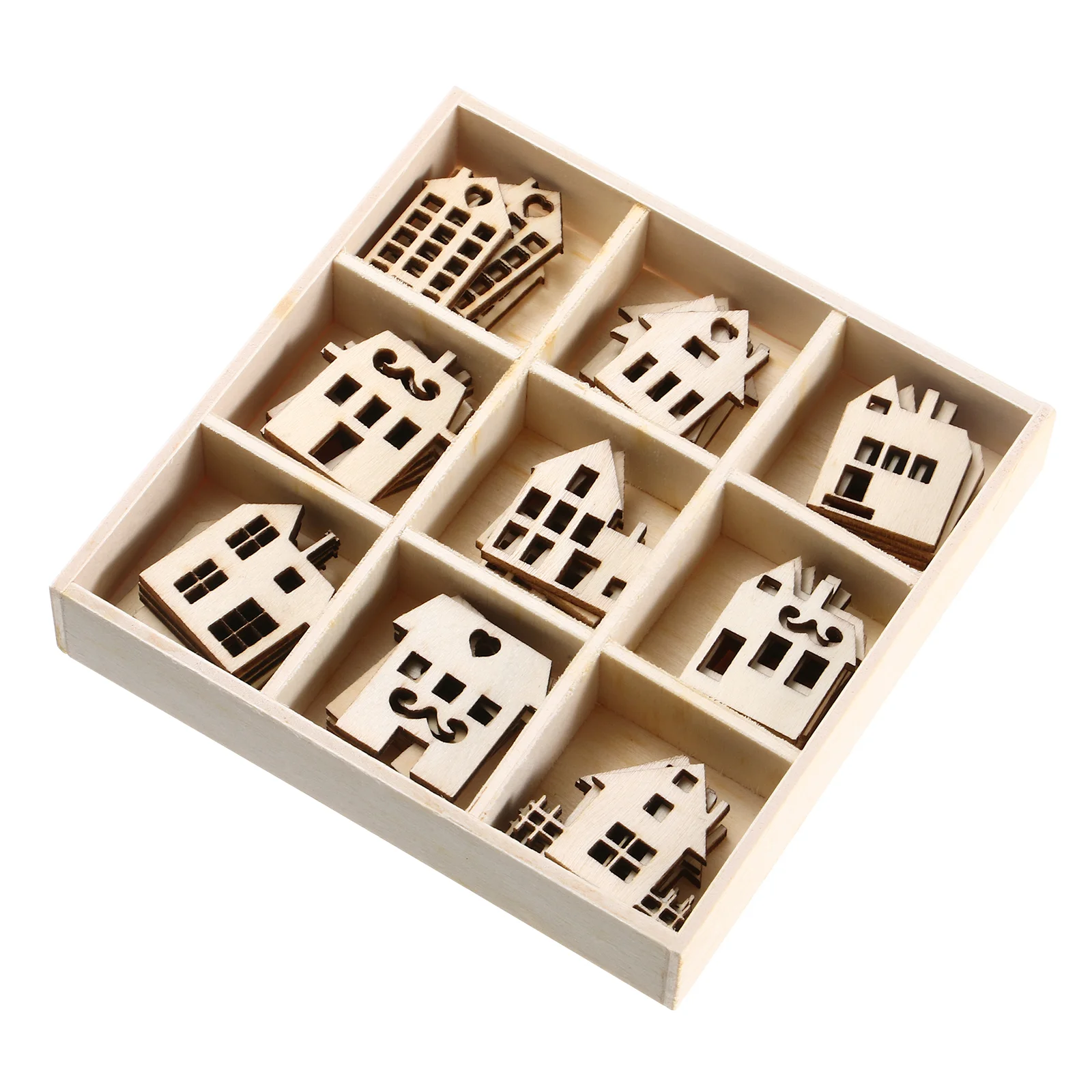 Wood Wooden Craftsdiy Unfinished House Chips Shaped Painting Cutouts Hanging Cutout Slices Embellishment Decorations Handicrafts
Wood Wooden Craftsdiy Unfinished House Chips Shaped Painting Cutouts Hanging Cutout Slices Embellishment Decorations Handicrafts