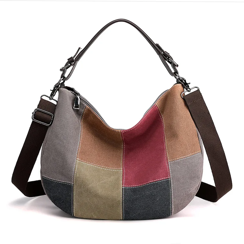 Women's Tote Bag 2023 Trend Large Canvas Shoulder Crossbody Bags for Woman Vintage Fashion Casual Panelled Cloth Female Handbags
Women's Tote Bag 2023 Trend Large Canvas Shoulder Crossbody Bags for Woman Vintage Fashion Casual Panelled Cloth Female Handbags