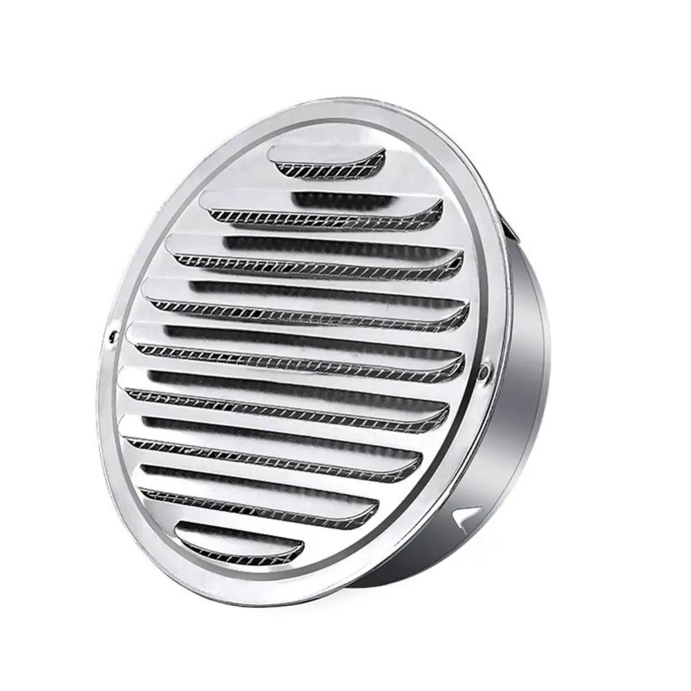 Air Fence Silver Antirust Rain-proof Strong Toughness Durable Pipe Fittings Ventilation Hood Stainless Steel Ventilator Vents
Air Fence Silver Antirust Rain-proof Strong Toughness Durable Pipe Fittings Ventilation Hood Stainless Steel Ventilator Vents