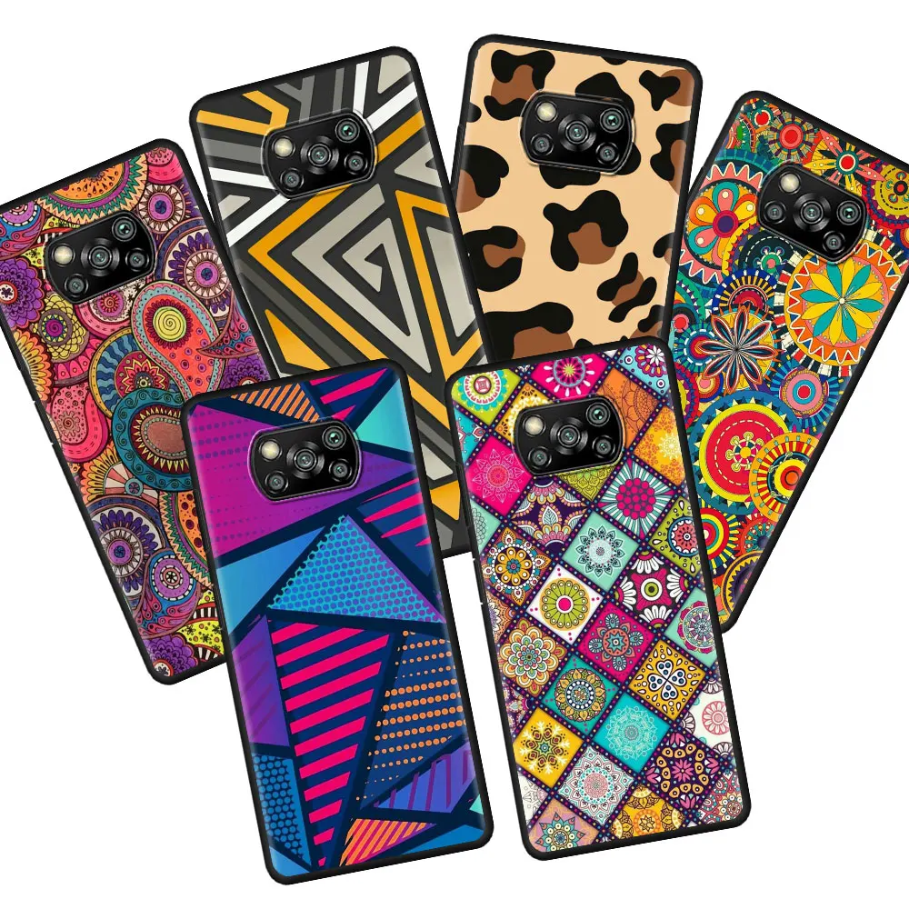 Celular Capa Shockproof Black Case Coque for Xiaomi Poco F3 M3 X3 NFC Mi 10T 11 11T Lite Pro Mi9T Dragon Flower Art PAttern
Celular Capa Shockproof Black Case Coque for Xiaomi Poco F3 M3 X3 NFC Mi 10T 11 11T Lite Pro Mi9T Dragon Flower Art PAttern