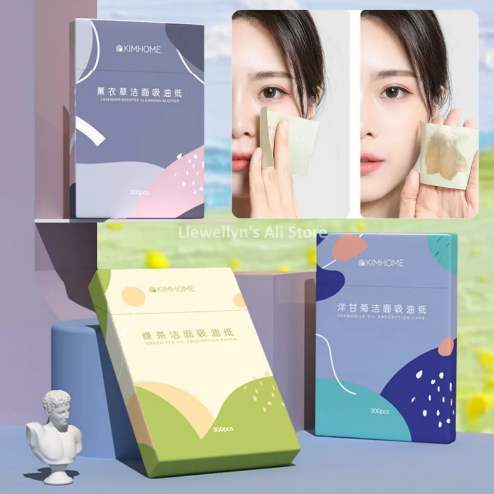 300pcs Facial Oil Absorbent Paper Oil Control Face Wipes Green Tea Oil Absorbing Sheets Matting Tissue Makeup Cleaning Tools
300pcs Facial Oil Absorbent Paper Oil Control Face Wipes Green Tea Oil Absorbing Sheets Matting Tissue Makeup Cleaning Tools