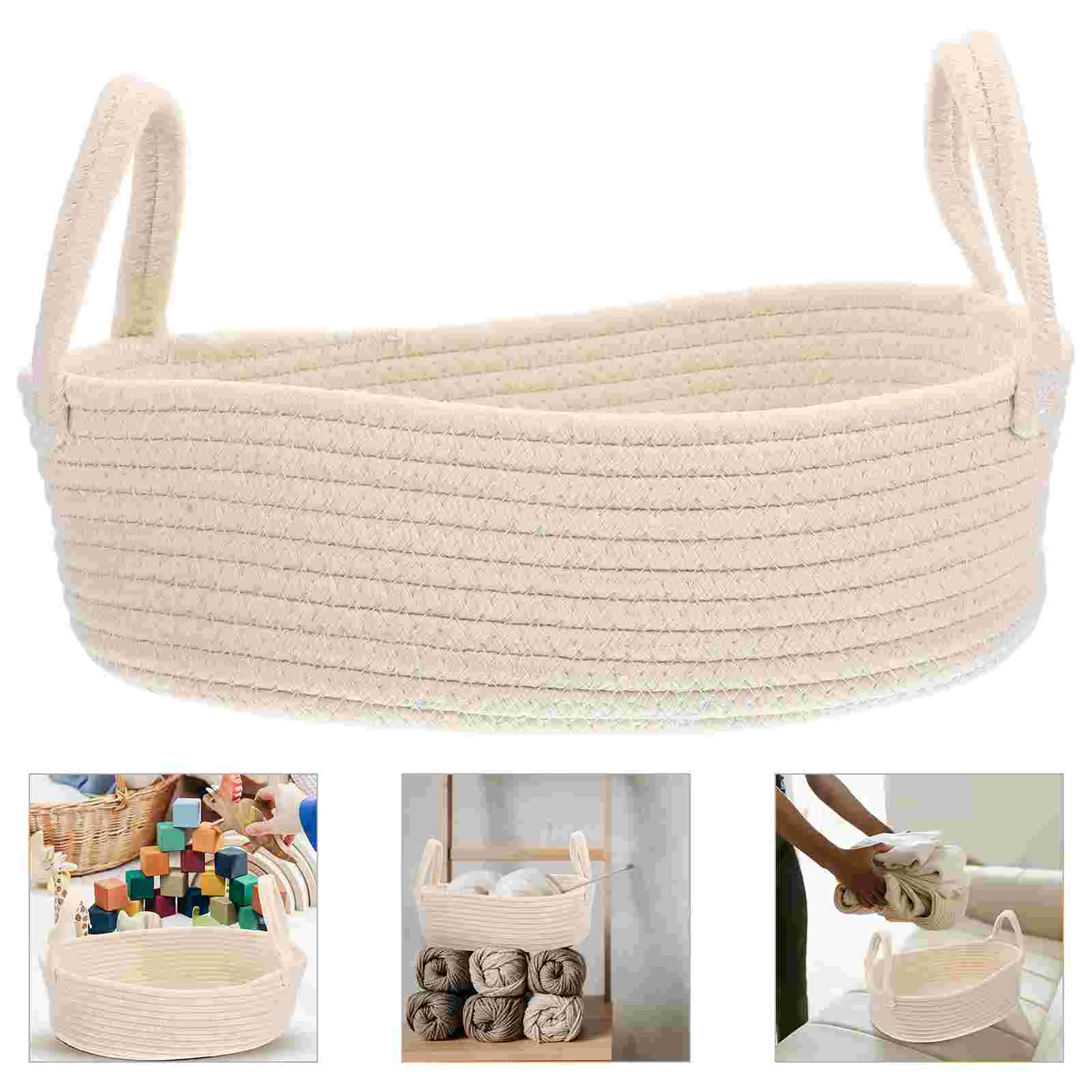 Basket Storage Cotton Woven Rope Toy Laundry Bins Bin Baskets Hamper Nursery Holder Sundries Clothes Wicker Rattan Lined Canvas
Basket Storage Cotton Woven Rope Toy Laundry Bins Bin Baskets Hamper Nursery Holder Sundries Clothes Wicker Rattan Lined Canvas