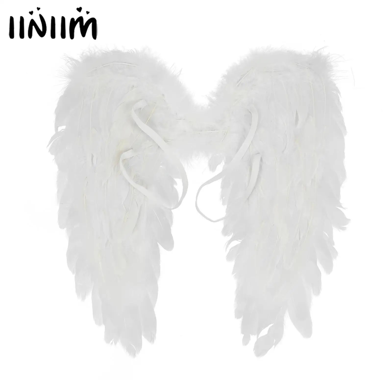 Белые и черные перья для взрослых и детей WingsElastic Band, однотонные Крылья ангела, аксессуары для косплея на Хэллоуин и Рождество
Белые и черные перья для взрослых и детей WingsElastic Band, однотонные Крылья ангела, аксессуары для косплея на Хэллоуин и Рождество