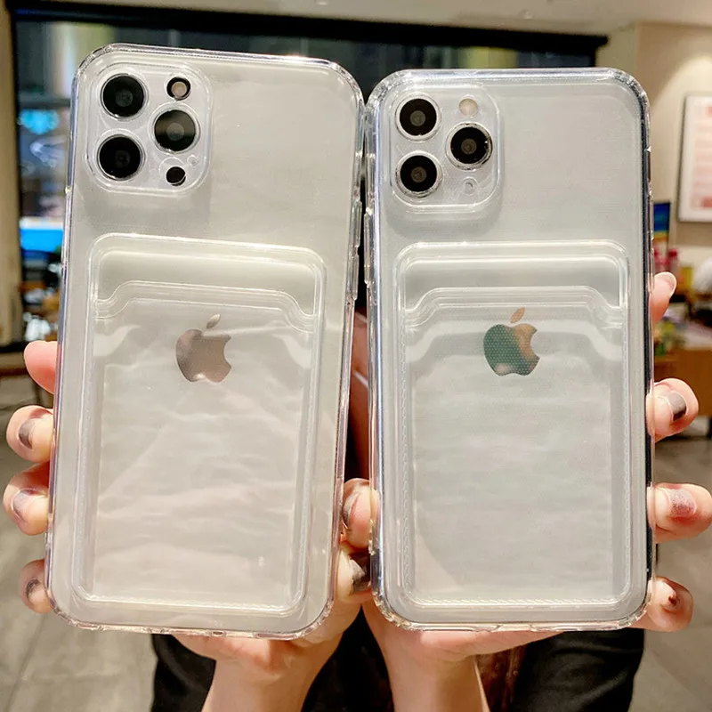 Прозрачный чехол-бумажник с отделением для карт для телефона iPhone 12 11 Pro Max X XS Max XR 7 8 Plus SE2020 11, Силиконовый противоударный мягкий чехол
Прозрачный чехол-бумажник с отделением для карт для телефона iPhone 12 11 Pro Max X XS Max XR 7 8 Plus SE2020 11, Силиконовый противоударный мягкий чехол