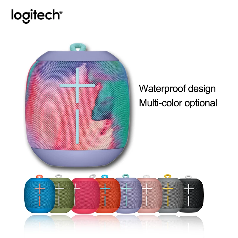 

Logitech Ultimate Ears WONDERBOOM Portable Bluetooth Speaker Speaker IPX7 Waterproof 10 Hour Battery Life Surround Sound