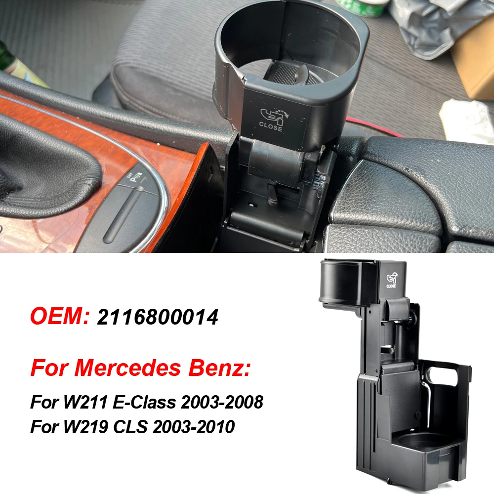 Car Centre Console Drinking Water Cup Holder Replacement For Mercedes Benz W211 W219 E CLS Class 2116800014
Car Centre Console Drinking Water Cup Holder Replacement For Mercedes Benz W211 W219 E CLS Class 2116800014