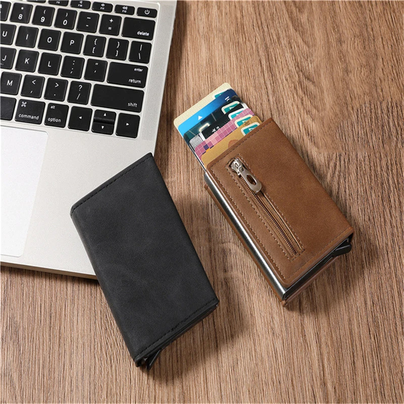 

Frosted Leather Wallet Magic Wallet Creative Wallet Wallet Clip Fashion High Quality Zero Wallet Zipper Zero Wallet