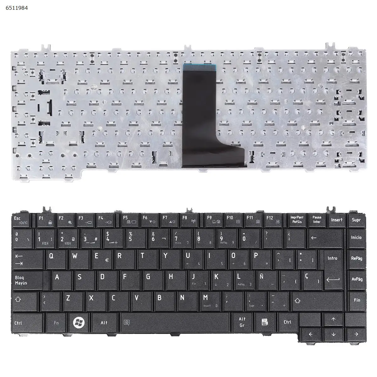 SP Laptop Keyboard for TOSHIBA C600D C640 L640 L640D L645 L645D L600 L600D L605 L630 C600 C645 L605 L605D BLACK without foil
SP Laptop Keyboard for TOSHIBA C600D C640 L640 L640D L645 L645D L600 L600D L605 L630 C600 C645 L605 L605D BLACK without foil