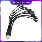 RYRA 1pcs 10 In 1 Micro USB Multi Charger Usb Cables For Mobile Phones Cord For LG KG90 Sony Phone Samsung Tablets Charger Cable
RYRA 1pcs 10 In 1 Micro USB Multi Charger Usb Cables For Mobile Phones Cord For LG KG90 Sony Phone Samsung Tablets Charger Cable