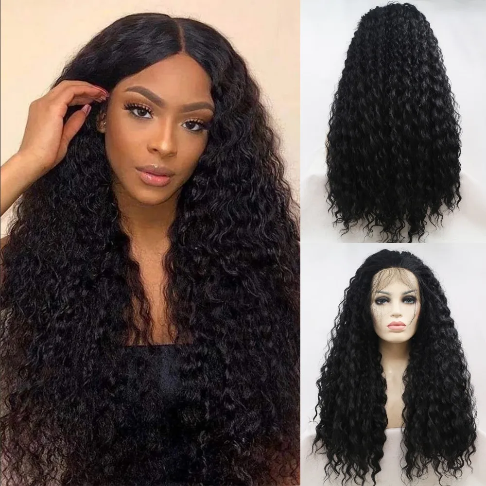 Синтетический парик со шнуровкой спереди, свободный, вьющийся, термостойкий, с детскими волосами, дешевая повязка на голову, легко наноситс... 
Синтетический парик со шнуровкой спереди, свободный, вьющийся, термостойкий, с детскими волосами, дешевая повязка на голову, легко наноситс...