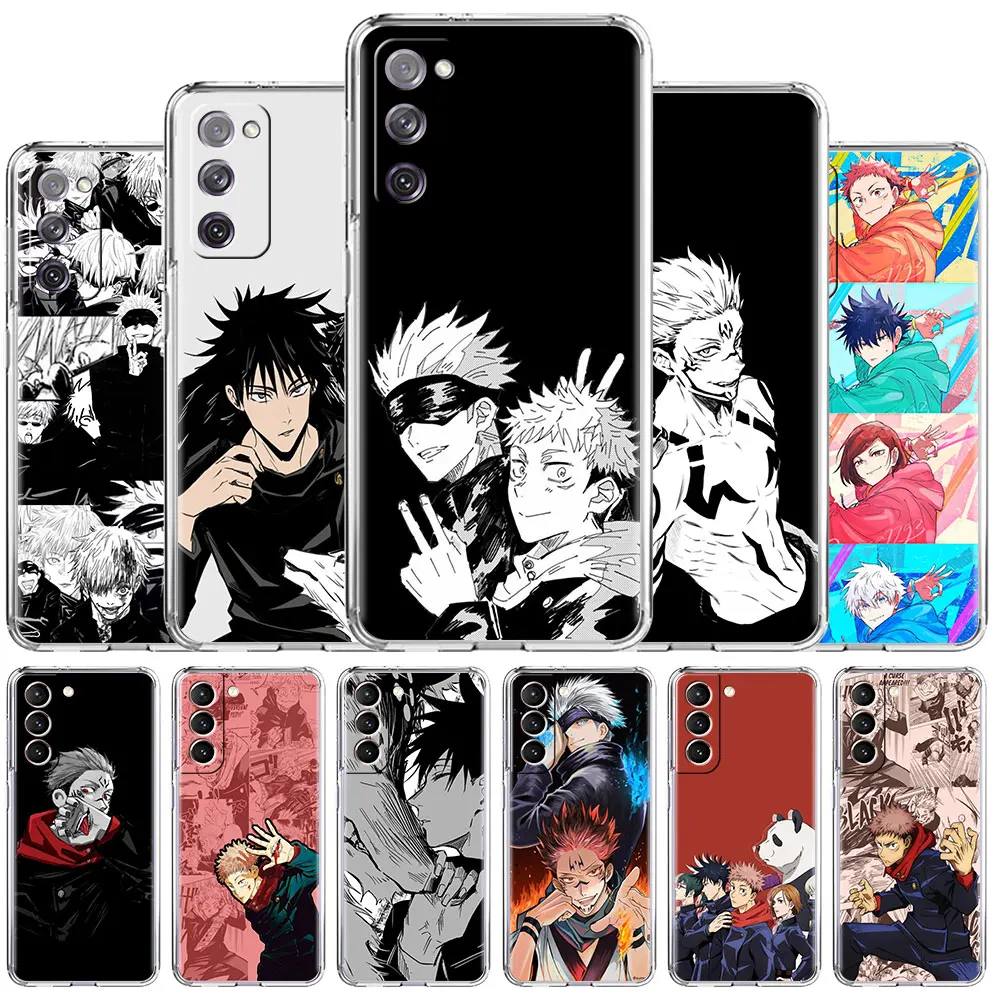 Clear Case For Samsung Galaxy S22 S20 FE S21 S10 S9 Plus Note 20 Ultra 10 Lite Phone Shell Couple Kawayi Jujutsu Kaisen Anime
Clear Case For Samsung Galaxy S22 S20 FE S21 S10 S9 Plus Note 20 Ultra 10 Lite Phone Shell Couple Kawayi Jujutsu Kaisen Anime