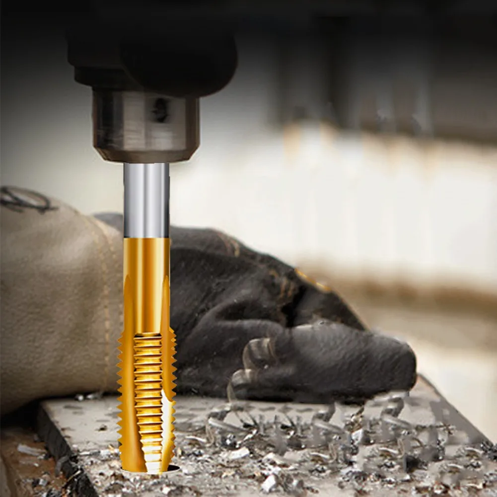 HSS Titanium Coating Screw Tap Drill Bit M2 M3 M4 M5 M6 M8 M10 M12 Metric Straight Flute Thread Tap Hand Tools
HSS Titanium Coating Screw Tap Drill Bit M2 M3 M4 M5 M6 M8 M10 M12 Metric Straight Flute Thread Tap Hand Tools