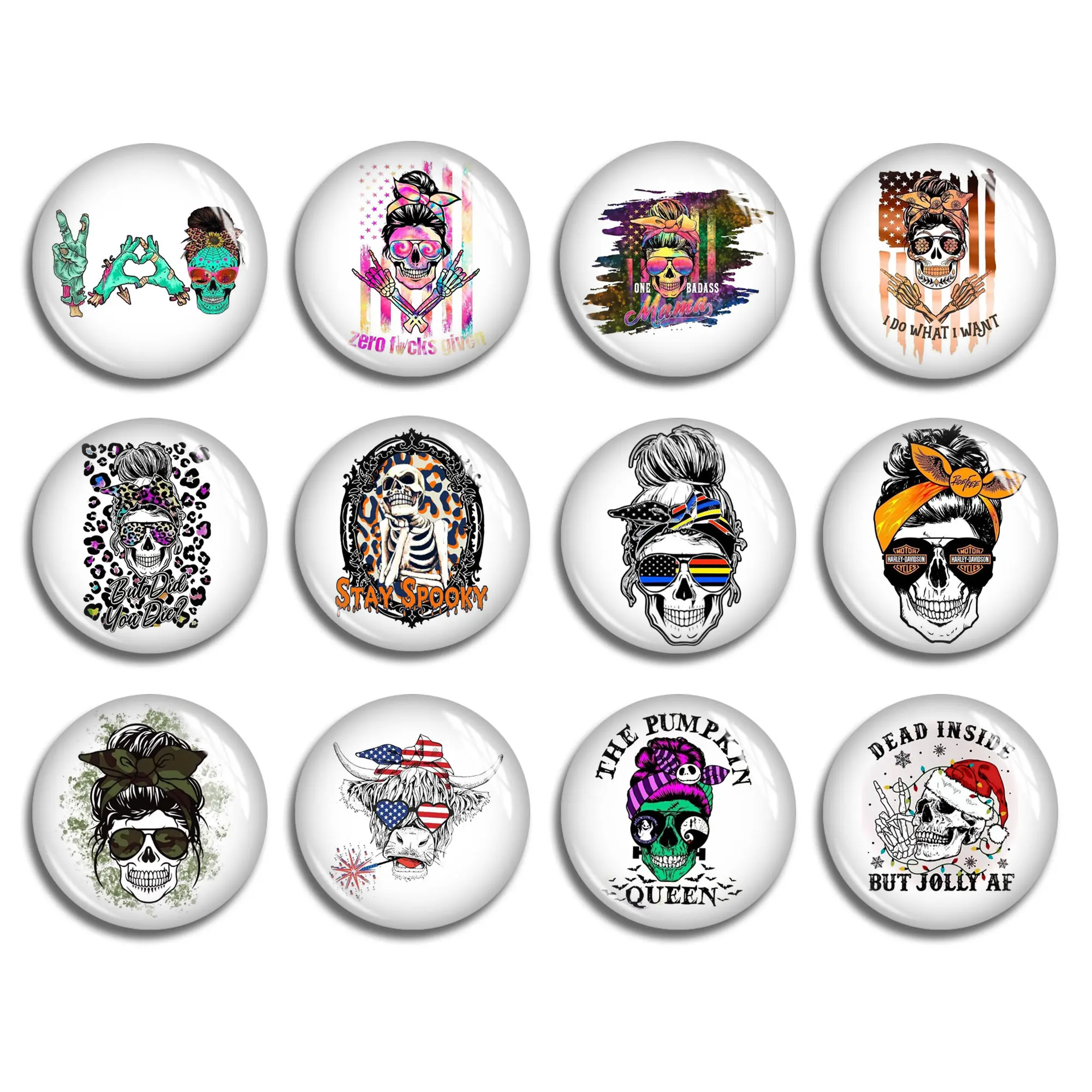 Halloween Skull Mom Round/ Oval/ Teardrop glass Cabochon,10mm 12mm 14mm 16mm 20mm 25mm 40mm 10x14mm 13x18mm 20x30mm Photo-FJ1795
Halloween Skull Mom Round/ Oval/ Teardrop glass Cabochon,10mm 12mm 14mm 16mm 20mm 25mm 40mm 10x14mm 13x18mm 20x30mm Photo-FJ1795