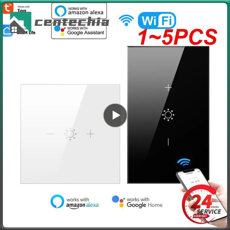 1~5PCS Wifi Smart Dimmer Switch,EU/US Glass Panel Touch Switch,Tuya Smart Life APP Remote Control Work with Alexa Google home
1~5PCS Wifi Smart Dimmer Switch,EU/US Glass Panel Touch Switch,Tuya Smart Life APP Remote Control Work with Alexa Google home