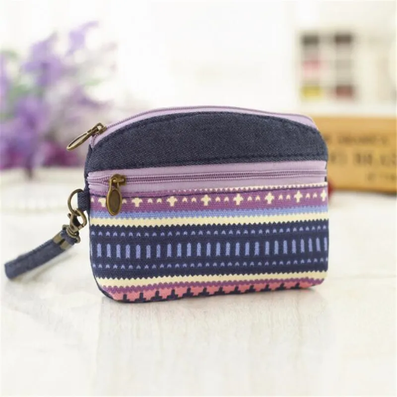 Women Ethnic Cotton Fabric Coin Purse Clutch Key Card Holder Children Kids Wallet Double Zipper Coin Purses Porte Monnaie Femme
Women Ethnic Cotton Fabric Coin Purse Clutch Key Card Holder Children Kids Wallet Double Zipper Coin Purses Porte Monnaie Femme