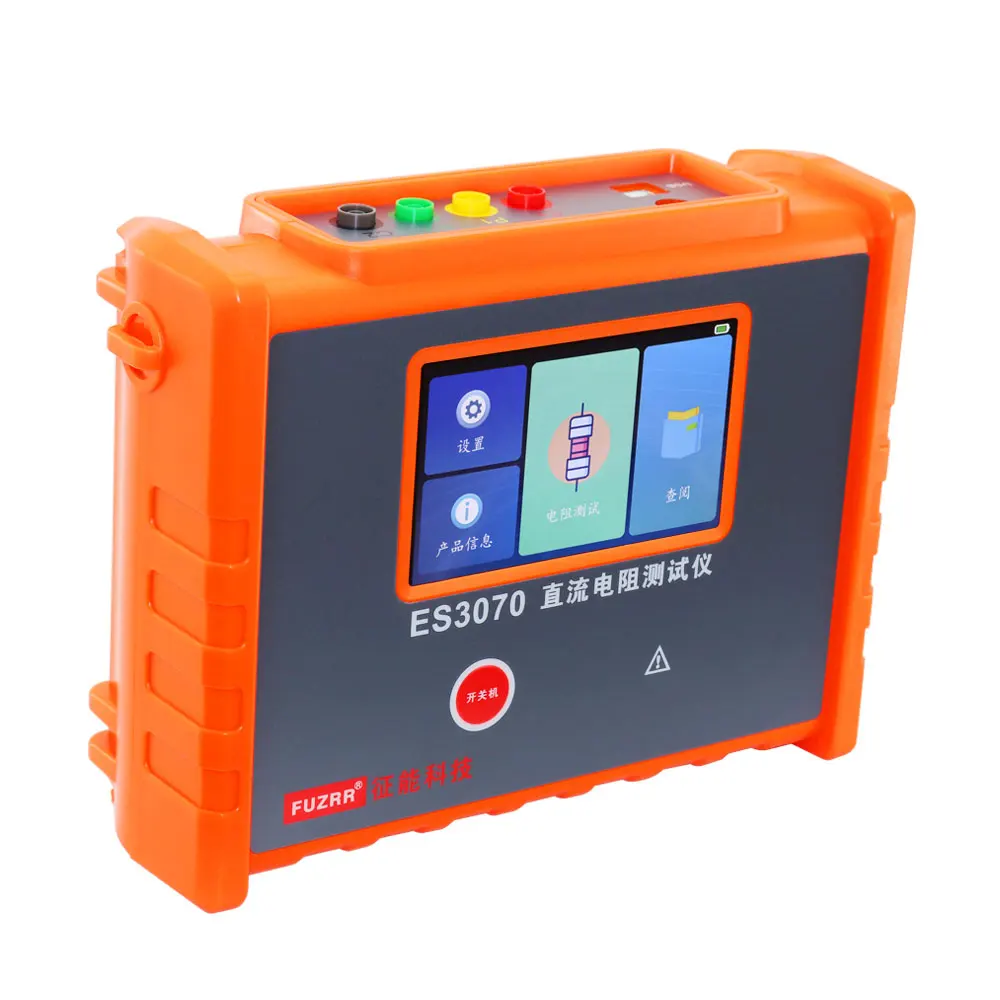 Multifunction ES3070 DC Resistance Tester Transformer Winding Resistance Test Machine with 5A 10A
Multifunction ES3070 DC Resistance Tester Transformer Winding Resistance Test Machine with 5A 10A