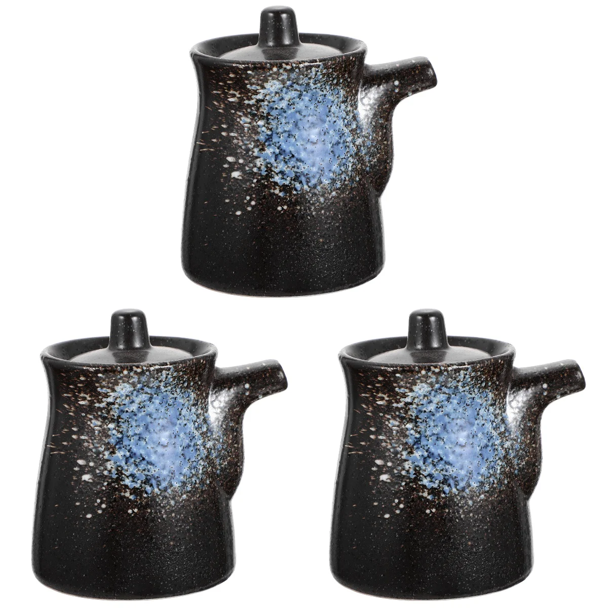 3 Pack Soy Sauce Pot Vinegar Japanese Oil Dispenser Shoyu Bottle Can Salad Dressing Olive Cruet Pourer 
3 Pack Soy Sauce Pot Vinegar Japanese Oil Dispenser Shoyu Bottle Can Salad Dressing Olive Cruet Pourer