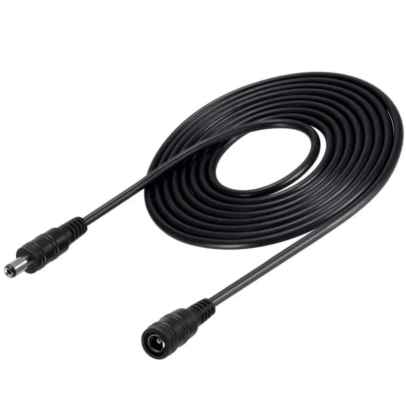 DC 12V Power Extension Cable 5.5*2.1MM Female To Male Power Cord Wire For CCTV Security Camera LED Strip Home Appliance
DC 12V Power Extension Cable 5.5*2.1MM Female To Male Power Cord Wire For CCTV Security Camera LED Strip Home Appliance