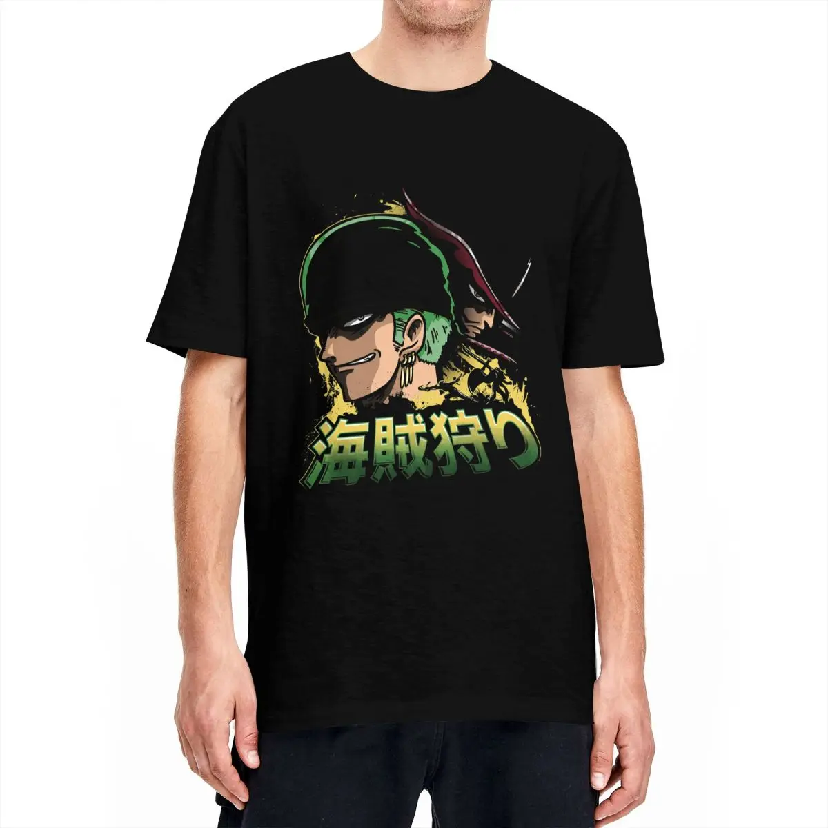 Vintage Bandai One Piece Roronoa Zoro T-Shirts for Men Crew Neck Pure Cotton T Shirt Anime Manga Short Sleeve Tee Shirt 6XL Tops
Vintage Bandai One Piece Roronoa Zoro T-Shirts for Men Crew Neck Pure Cotton T Shirt Anime Manga Short Sleeve Tee Shirt 6XL Tops