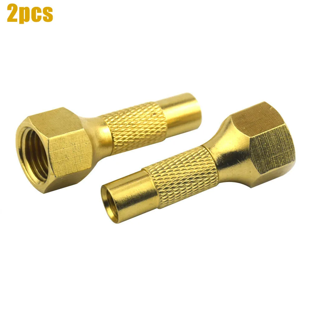 Pure Brass Air Tire Chuck Replacement Screw-On 2pcs/set Accessories Car For Car Tyre Inflator Gauge Heavy Duty Parts
Pure Brass Air Tire Chuck Replacement Screw-On 2pcs/set Accessories Car For Car Tyre Inflator Gauge Heavy Duty Parts