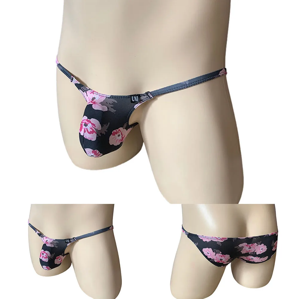 Man Elephant Nose Thong Fashion Print Daily Underwear Comfortable Breathable Low Waist Thong Perspective Male Bikini Underwear
Man Elephant Nose Thong Fashion Print Daily Underwear Comfortable Breathable Low Waist Thong Perspective Male Bikini Underwear