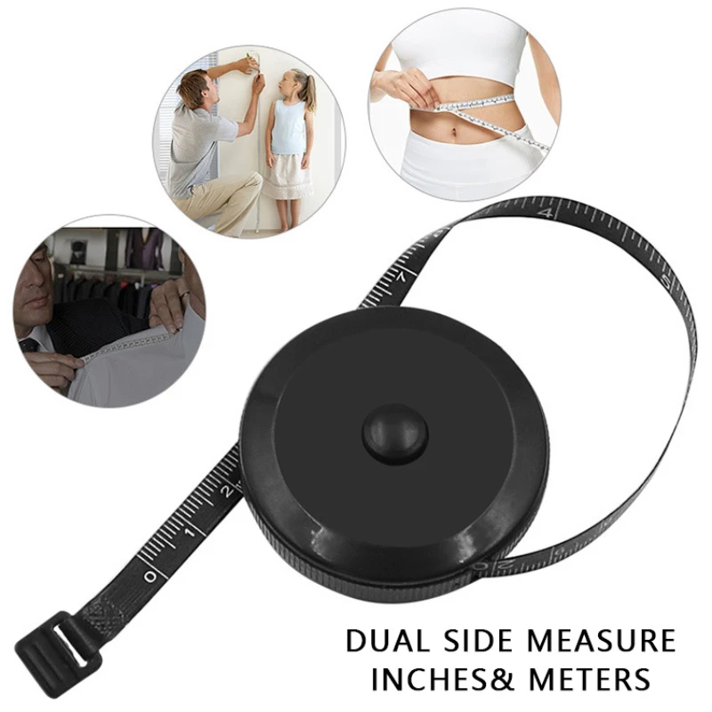 1.5M/60Inch Sewing Tape Measure Tailor Body Measuring Ruler Soft Centimeter Meter Dual Sided Retractable Tools Sewing Tools
1.5M/60Inch Sewing Tape Measure Tailor Body Measuring Ruler Soft Centimeter Meter Dual Sided Retractable Tools Sewing Tools