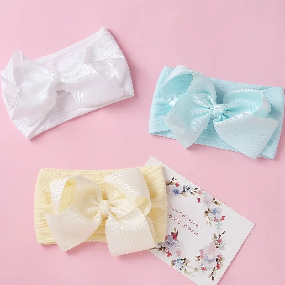 Cute Cable Knit Headband For Children Solid Color Hair Band For Kids Elastic Headwear Sweet Fabric Baby Bow Hair Accessories
Cute Cable Knit Headband For Children Solid Color Hair Band For Kids Elastic Headwear Sweet Fabric Baby Bow Hair Accessories