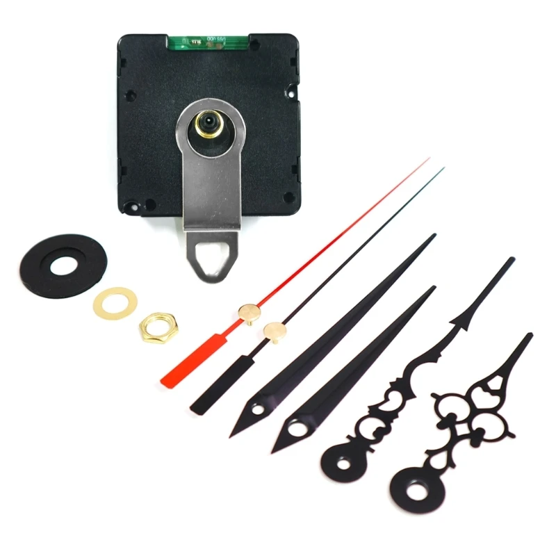 Quartz Wall Radio Clock Movement Mechanism with 2 Sets Hand Automatic for Time Adjustment DIY Repair Tool Parts Replacem
Quartz Wall Radio Clock Movement Mechanism with 2 Sets Hand Automatic for Time Adjustment DIY Repair Tool Parts Replacem