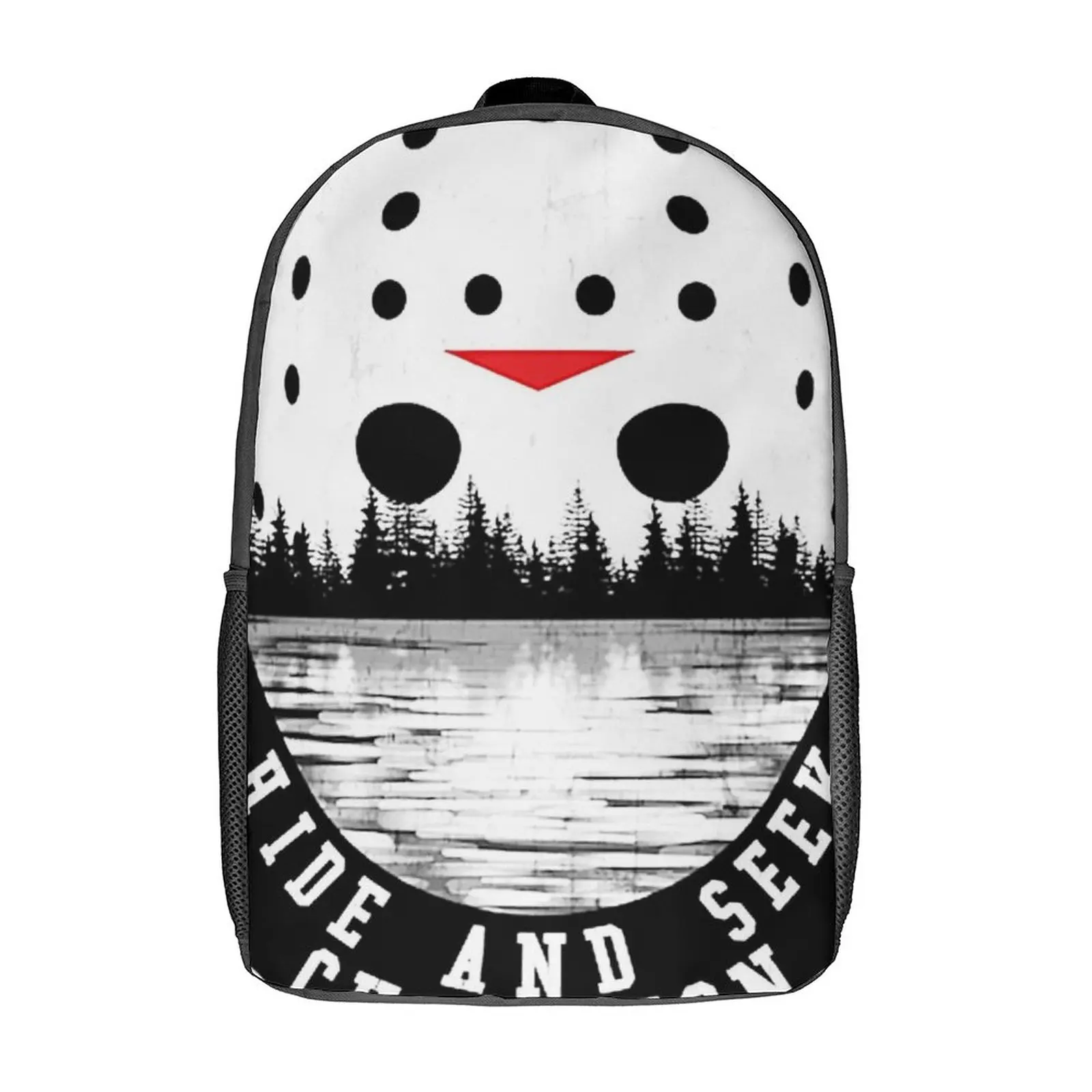 Hide And Seek Backpack Jason Voorhees Fun Backpacks Men Outdoor Durable School Bags High Quality Rucksack
Hide And Seek Backpack Jason Voorhees Fun Backpacks Men Outdoor Durable School Bags High Quality Rucksack