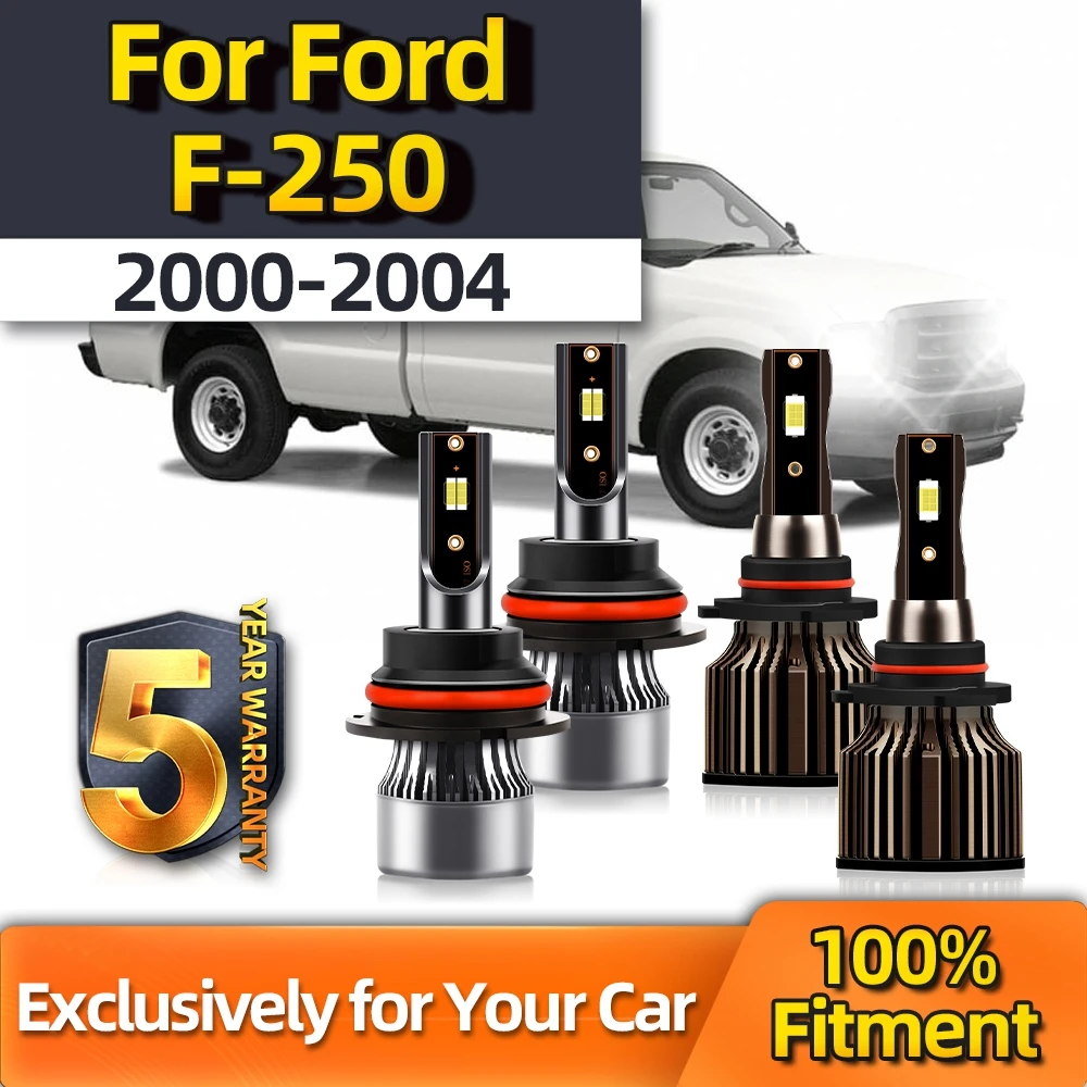 Crossfox Car Accessory Kit LED Headlight High Low 9007 Fog Light 9145 Plug-N-Play Bulbs For Ford F-250 2000 2001 2002 2003 2004
Crossfox Car Accessory Kit LED Headlight High Low 9007 Fog Light 9145 Plug-N-Play Bulbs For Ford F-250 2000 2001 2002 2003 2004