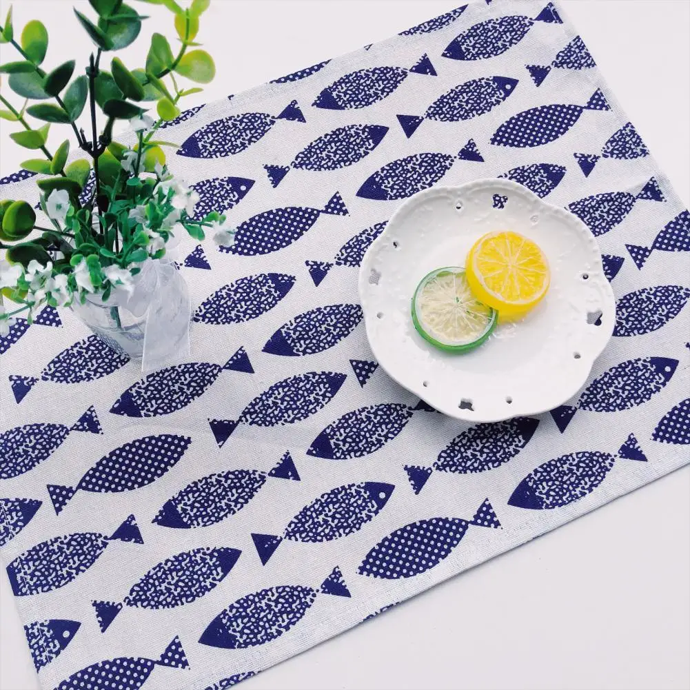Hot Sale Placemat Eco-friendly Napkins Design Fabric Rectangle Table Mat Supplies for Kitchen
Hot Sale Placemat Eco-friendly Napkins Design Fabric Rectangle Table Mat Supplies for Kitchen