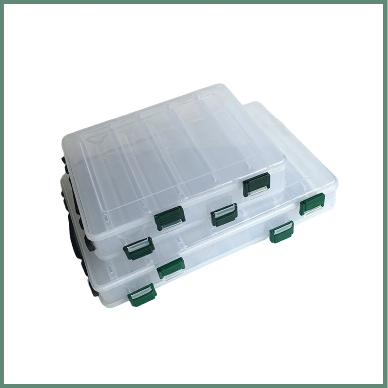 Double Sided Fishing Tackle Box Large-capacity Fishing Tackle Box Double-decker Sub-bait Box Portable Bait Fishing Gear Storage
Double Sided Fishing Tackle Box Large-capacity Fishing Tackle Box Double-decker Sub-bait Box Portable Bait Fishing Gear Storage