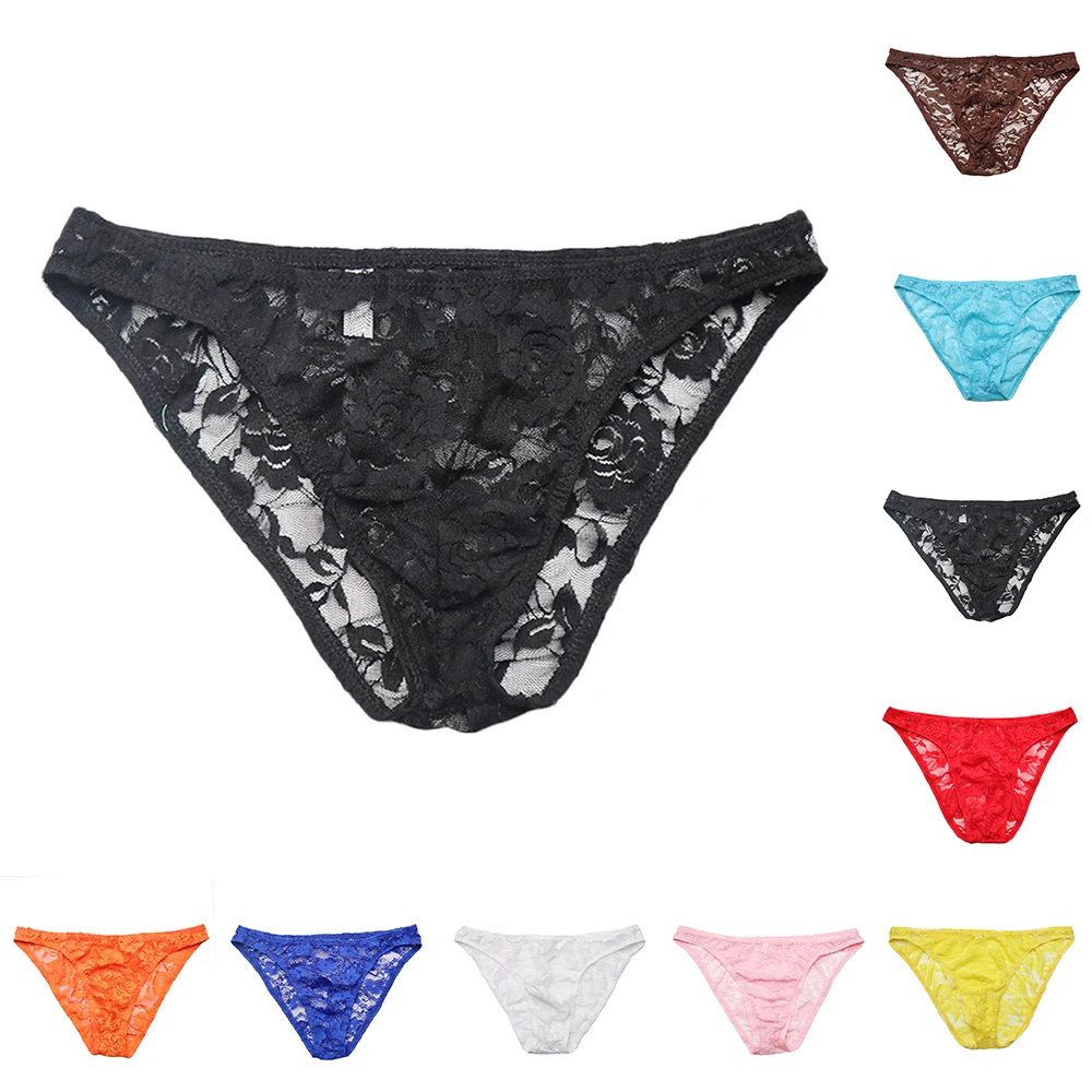 Men Sexy Sissy Underwear See-Through Breathable Underpants Lace Thong For Male Underpants Solid Briefs Transparent Sleepwear
Men Sexy Sissy Underwear See-Through Breathable Underpants Lace Thong For Male Underpants Solid Briefs Transparent Sleepwear
