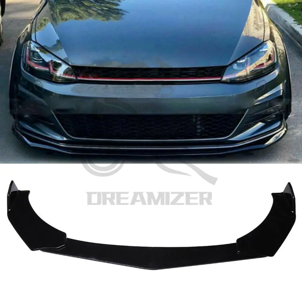 For Volkswagen Golf MK7 MK7.5 MK6 GTI GTD R 2015-2021 Car Front Bumper Canard Lip Splitter Spoiler Protector Bumper Cover Trim
For Volkswagen Golf MK7 MK7.5 MK6 GTI GTD R 2015-2021 Car Front Bumper Canard Lip Splitter Spoiler Protector Bumper Cover Trim