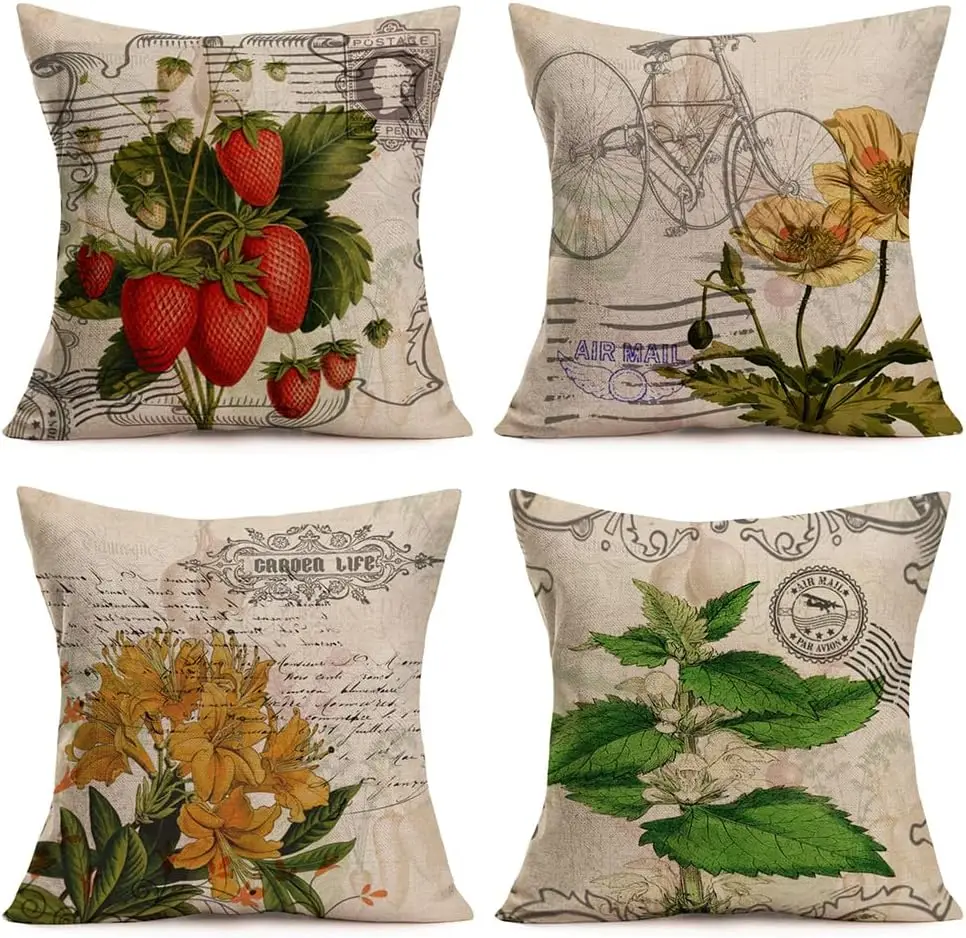 Наволочка для подушки в стиле ретро
Наволочка для подушки в стиле ретро