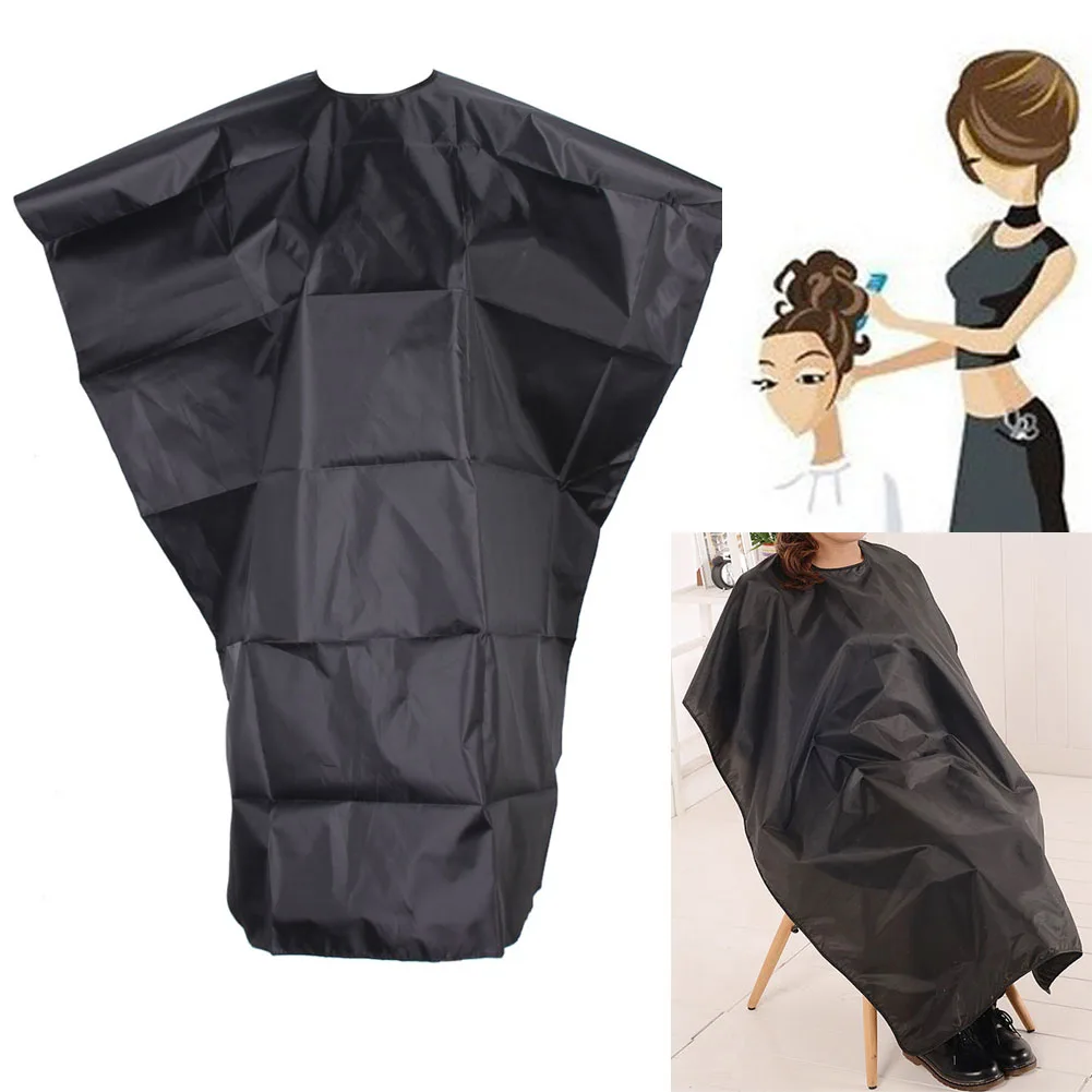 

Hair Cutting Cape Pro Salon Hairdressing Hairdresser Cloth Gown Barber Black Waterproof Hairdresser Apron Haircut capes