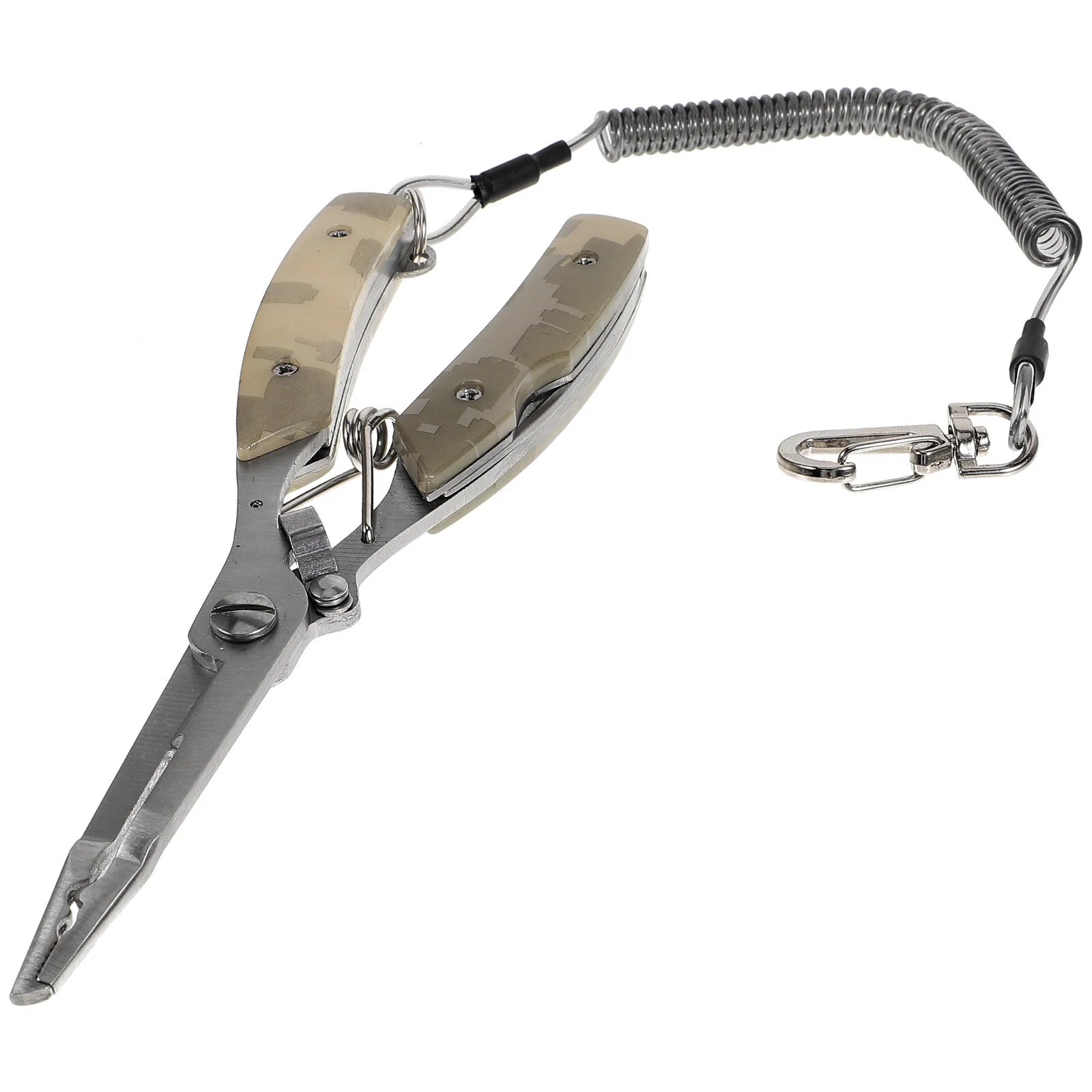 

Fishing Professional Shear Daily Use Wire Supply Reusable Scissor Portable Plier Small Compact Scissors