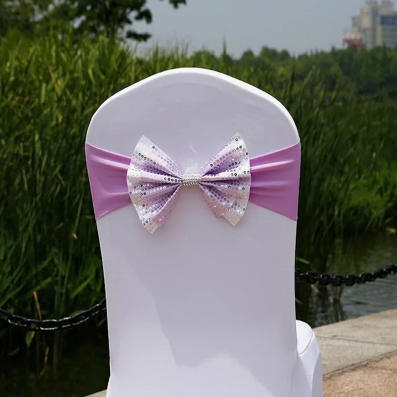 Hotel Banquet Wedding Chair Cover Elastic Free Decoration Chair Back Flower Bow Tie Glass Yarn Streamer Wedding Decoration
Hotel Banquet Wedding Chair Cover Elastic Free Decoration Chair Back Flower Bow Tie Glass Yarn Streamer Wedding Decoration