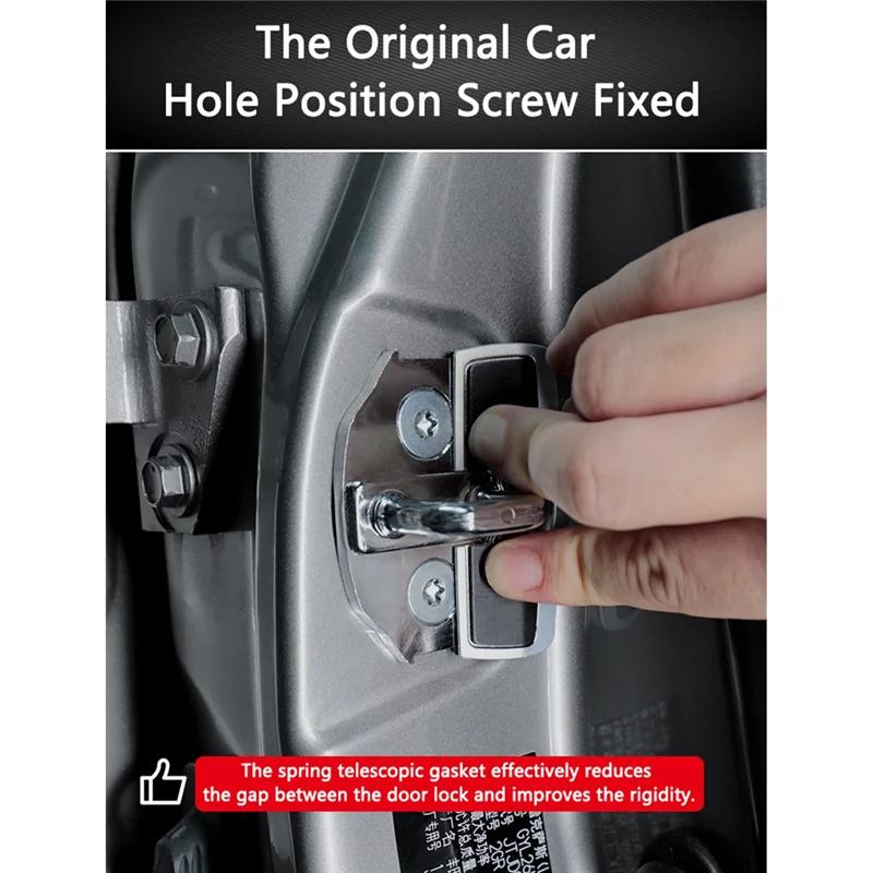 8 Sets Door Stabilizer for- Land Cruiser LC200 Yaris Car Door Lock Protector Latches Stopper Covers
8 Sets Door Stabilizer for- Land Cruiser LC200 Yaris Car Door Lock Protector Latches Stopper Covers
