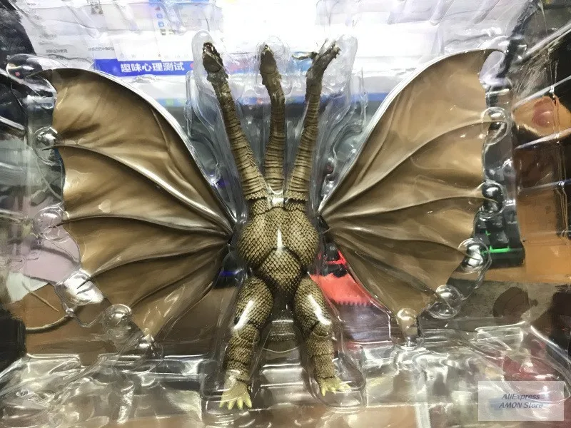 30 см динозавр Монстр механический король Гидора PVC Godzilla модель трехсторонний Дракон Коллекционная экшн-фигурка кукла подарок
30 см динозавр Монстр механический король Гидора PVC Godzilla модель трехсторонний Дракон Коллекционная экшн-фигурка кукла подарок