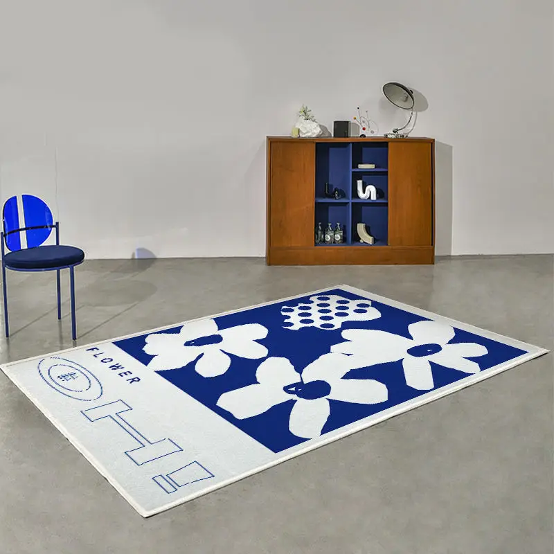 Nordic Minimalist Klein Blue Living Room Carpet Square Home Bedroom Decoration Carpet Bedroom Bedside Area Floor Mat
Nordic Minimalist Klein Blue Living Room Carpet Square Home Bedroom Decoration Carpet Bedroom Bedside Area Floor Mat