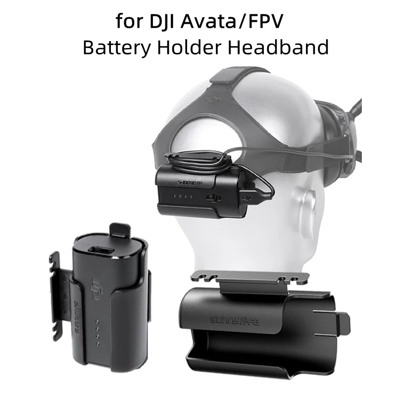For DJI Avata FPV Battery Holder Headband Battery Storage Case Back Clip Holder Combo Goggles V2 V1 Flying Glasses Accessories
For DJI Avata FPV Battery Holder Headband Battery Storage Case Back Clip Holder Combo Goggles V2 V1 Flying Glasses Accessories