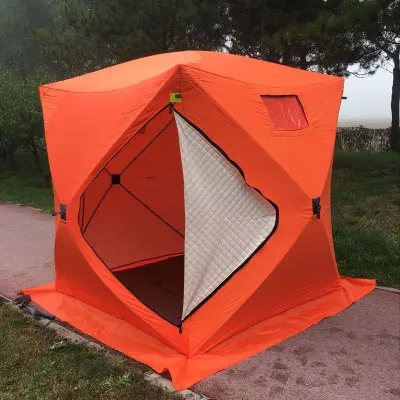 Ice Fishing Tent Thickened 3-4 People Ice Fishing House Plus Cotton To Keep Warm Winter Fishing Tent Cold Winter Fishing Supplie
Ice Fishing Tent Thickened 3-4 People Ice Fishing House Plus Cotton To Keep Warm Winter Fishing Tent Cold Winter Fishing Supplie