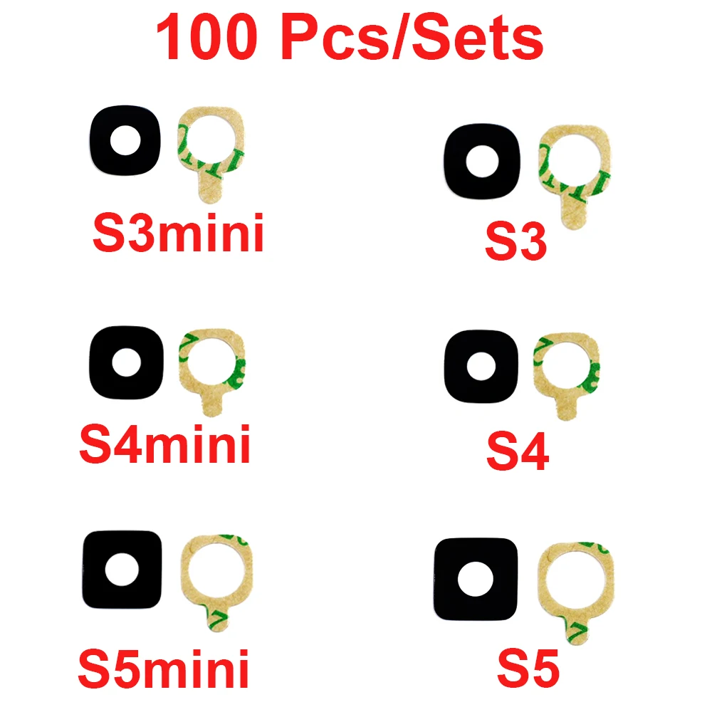 100 pcs Rear Camera Glass Lens + Adhesive Sticker For Samsung S3 S4 S5 mini Main Back Camera Glass
100 pcs Rear Camera Glass Lens + Adhesive Sticker For Samsung S3 S4 S5 mini Main Back Camera Glass