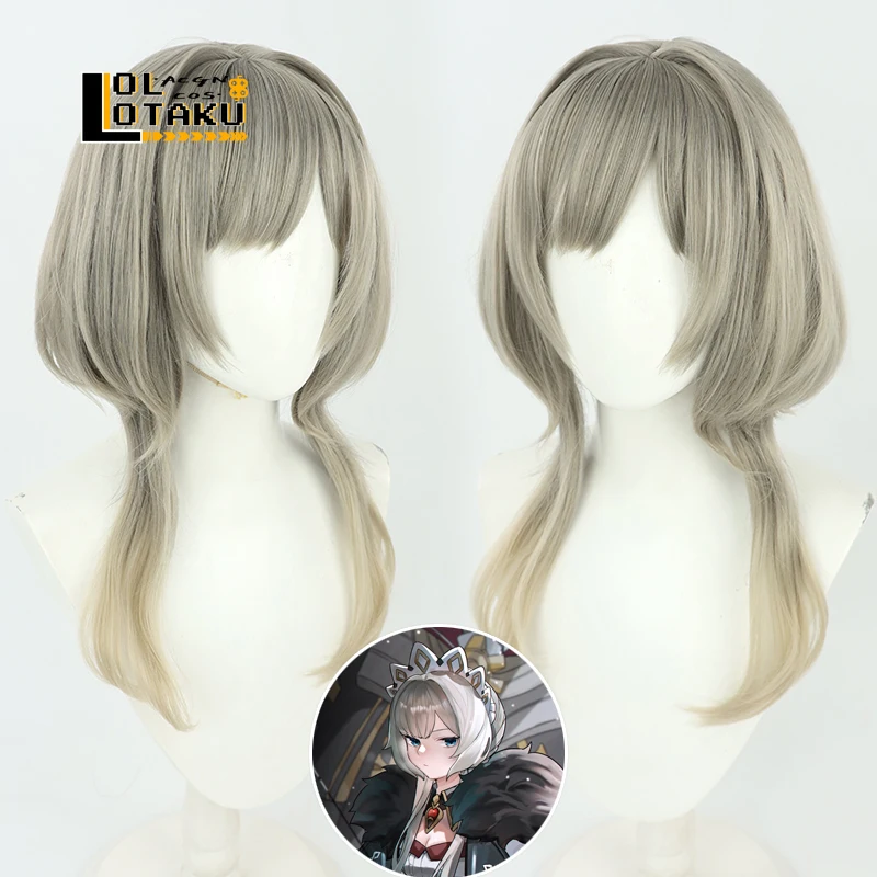 Sandrone Cosplay Wig Genshin Impact Marionette Fatui Harbingers 60cm Long Linen Gradient Heat Resistant Synthetic Hair Halloween
Sandrone Cosplay Wig Genshin Impact Marionette Fatui Harbingers 60cm Long Linen Gradient Heat Resistant Synthetic Hair Halloween